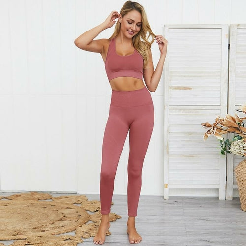 Muted Color Yoga Set