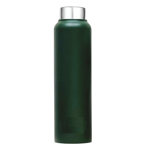Stainless Steel Water Bottle 1 Ltr (Steel Cap - Set of 1, Pastel Blue)